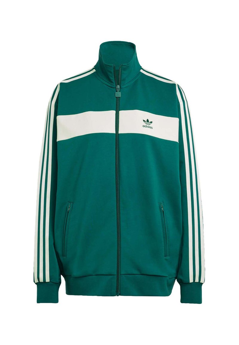 adidas Originals Sweater met rits donkergroen adidas Originals Sweater met rits donkergroen