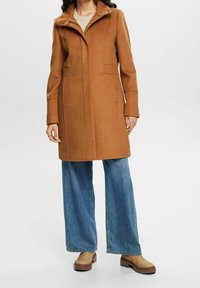 Esprit Collection Halflange jas - cognac