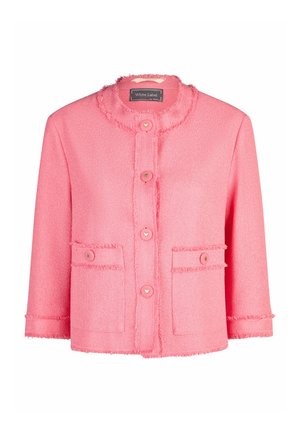 White Label (Rofa Fashion), KASTENJACKE MIT AUFGESETZTEN TASCHEN - Leichte Jacke - rosa
