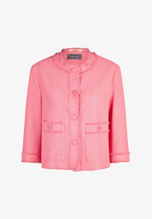 White Label (Rofa Fashion), KASTENJACKE MIT AUFGESETZTEN TASCHEN - Lichte jas - rosa