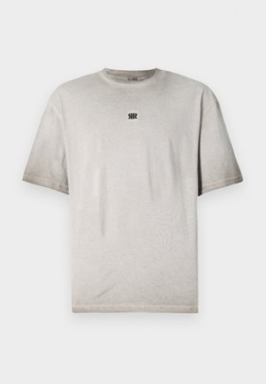 CALVIN TEE BOXY FIT - Basic T-shirt - vintage khaki
