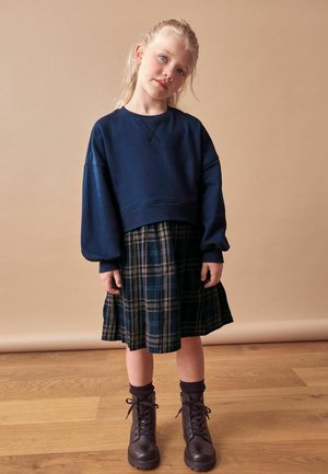 CHECK - Robe de jour - navy