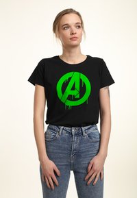 Marvel AVENGERS CLASSIC OOZING - T-shirts print - black