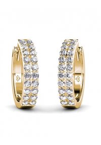 MYC Paris PARURE GLAMOUR SET - Orecchini - doré   cristal