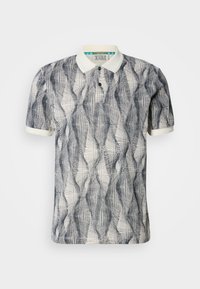 MICRO ALLOVER PRINT REGULAR FIT - Polo majica - navy