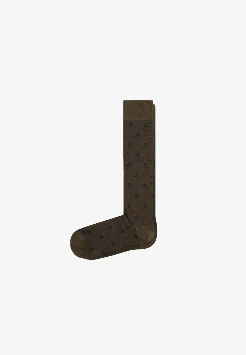 Scalpers SKULL - Chaussettes - dark khaki