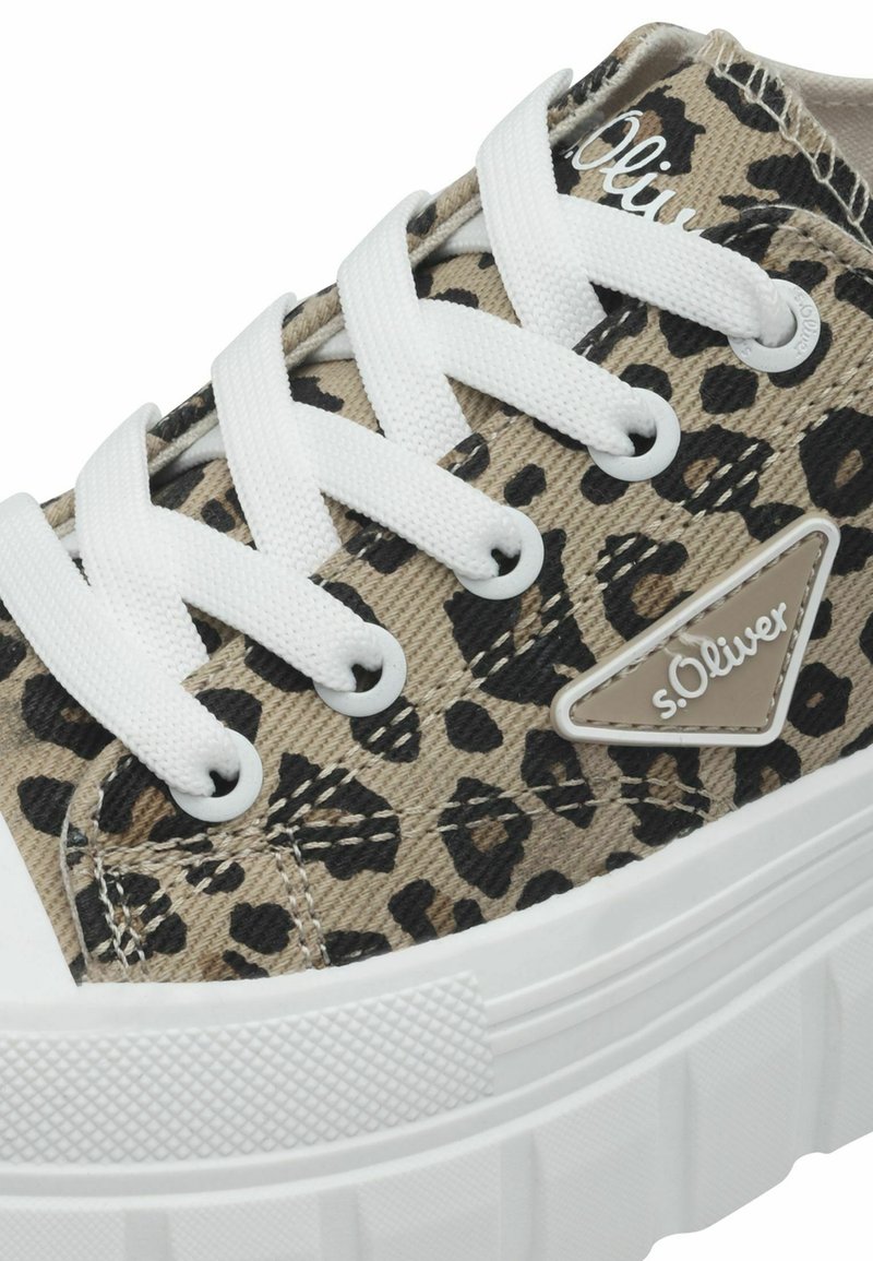 Sneakers leopard/flerfärgad