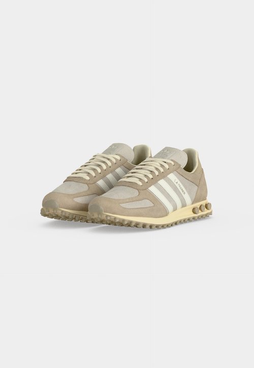 adidas LA TRAINER OG UNISEX - Trainers - khaki three/off white/matte gold-coloured — photo 3