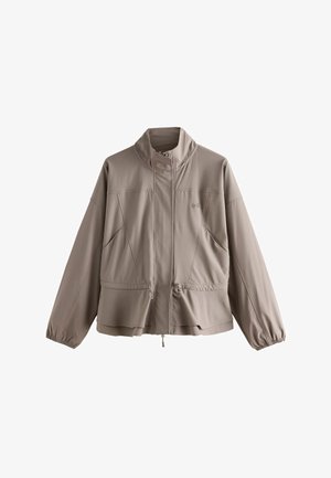 Self., 4 WAY STRETCH FUNNEL NECK JACKET - Letná bunda - stone