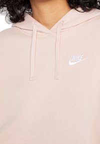 Nike Sportswear W CLUB STD PO  - Sweatshirt com capuz - pink oxford
