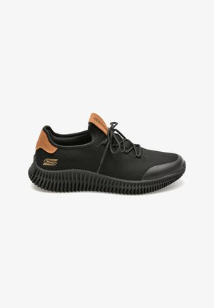 Skechers Sport BOBS GEO - Sneaker low - black engineered knit