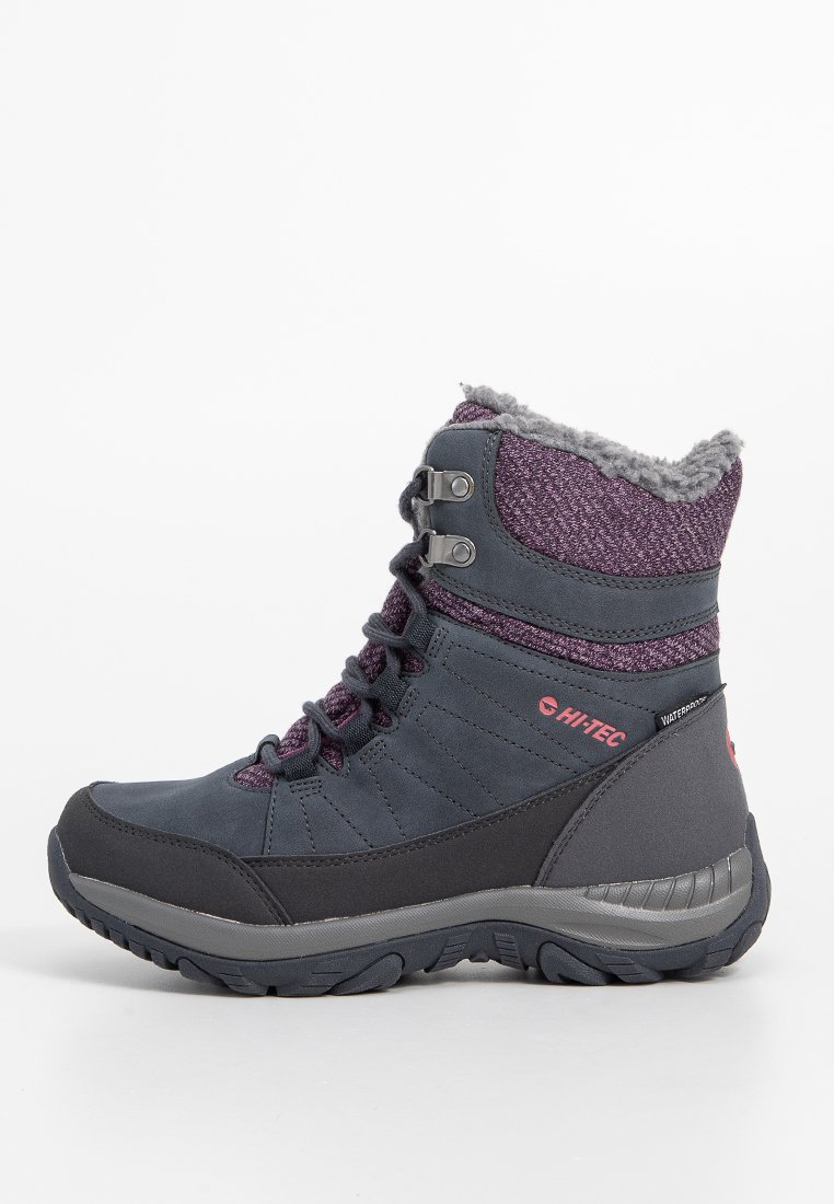 Hi-Tec Snowboots donkerroze