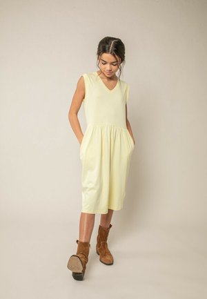 ORIGINAL KLEID AYNA - Jurk - hellgelb