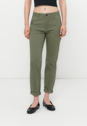 WEEKEND CHINO SLIM ANKLE - Pantaloni - olive