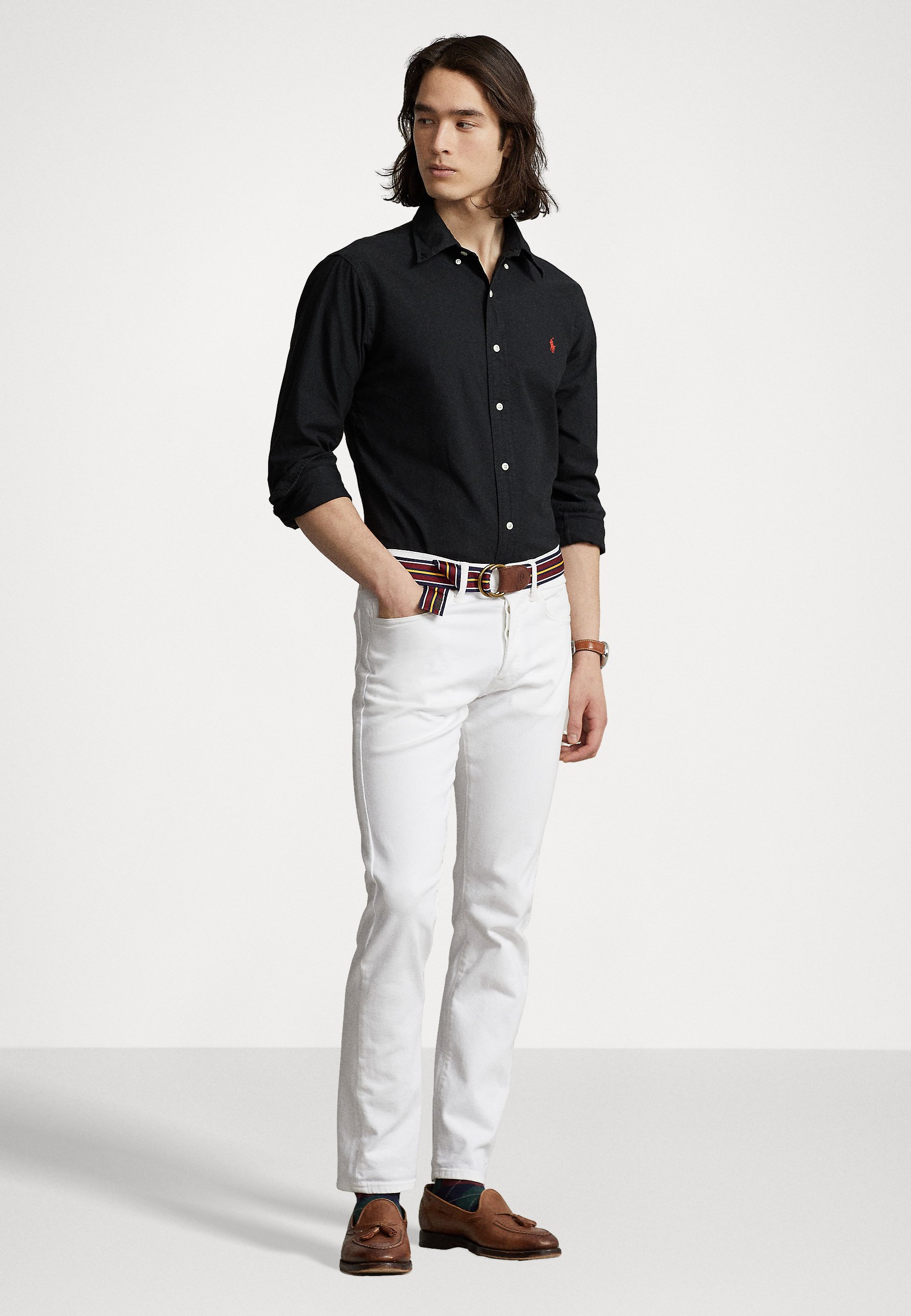 Polo Ralph Lauren OXFORD - Cămașă - black/negru - Zalando.ro