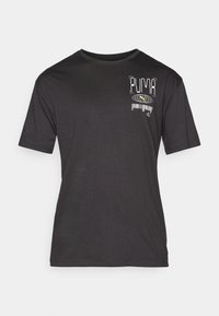 GRAPHICS TRAIN ILLUSTRATIVE RELAXED TEE - Spordi T-särk - black