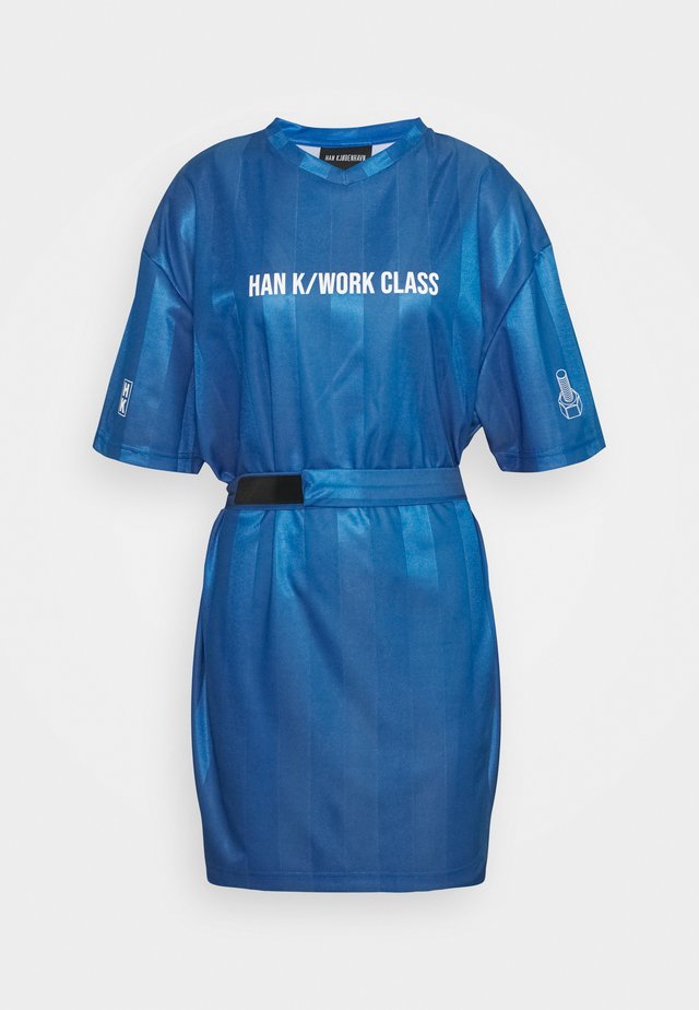 SPORT TEE DRESS - Robe d'été - blue