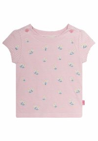 JoJo Maman Bébé - DAISY EMBROIDERED - REGULAR FIT - Camiseta estampada - pink daisy Imagen en miniatura 1