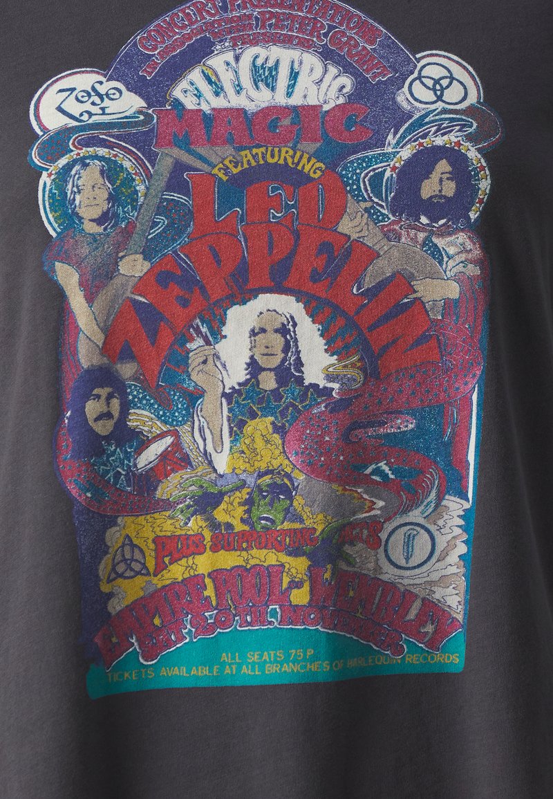 Noisy May NMNATE LED ZEPPELIN - T-Shirt print - obsidian 