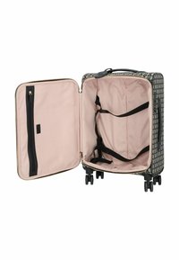 LIU JO 4 ROLLEN - Luggage - jacquard nero