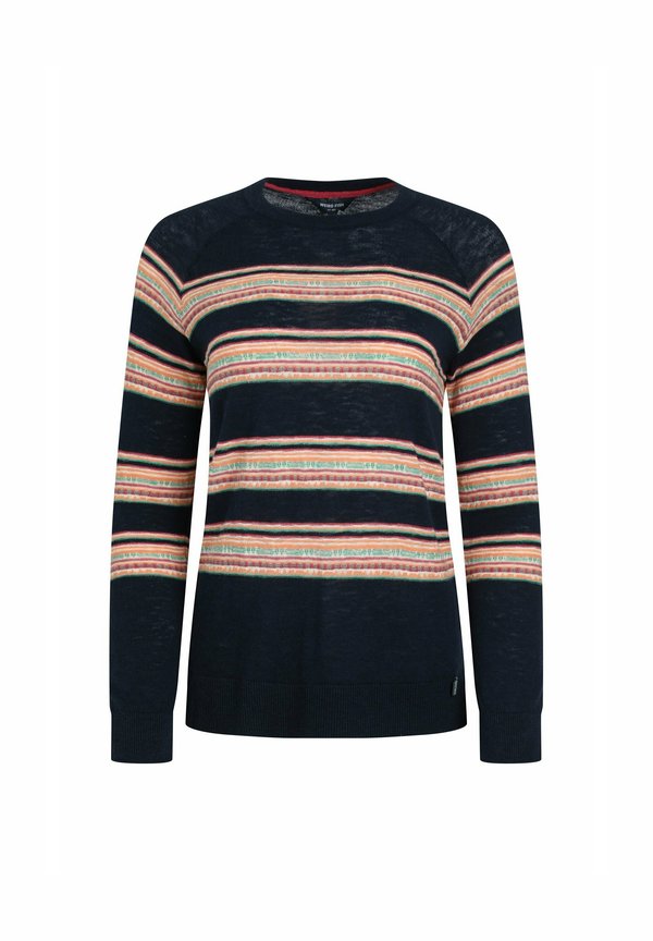 REKA LIGHTWEIGHT STRIPED CREW NECK  - Jumper3