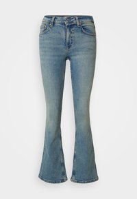 Unselected, light tinted blue