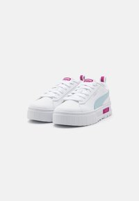 Puma MAYZE UNISEX - Baskets basses - white/frosted dew