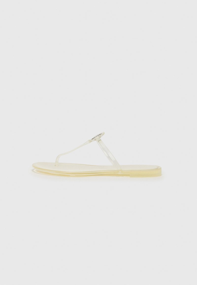 Tory Burch MINI MILLER JELLY - Sandals - clear/silver-coloured