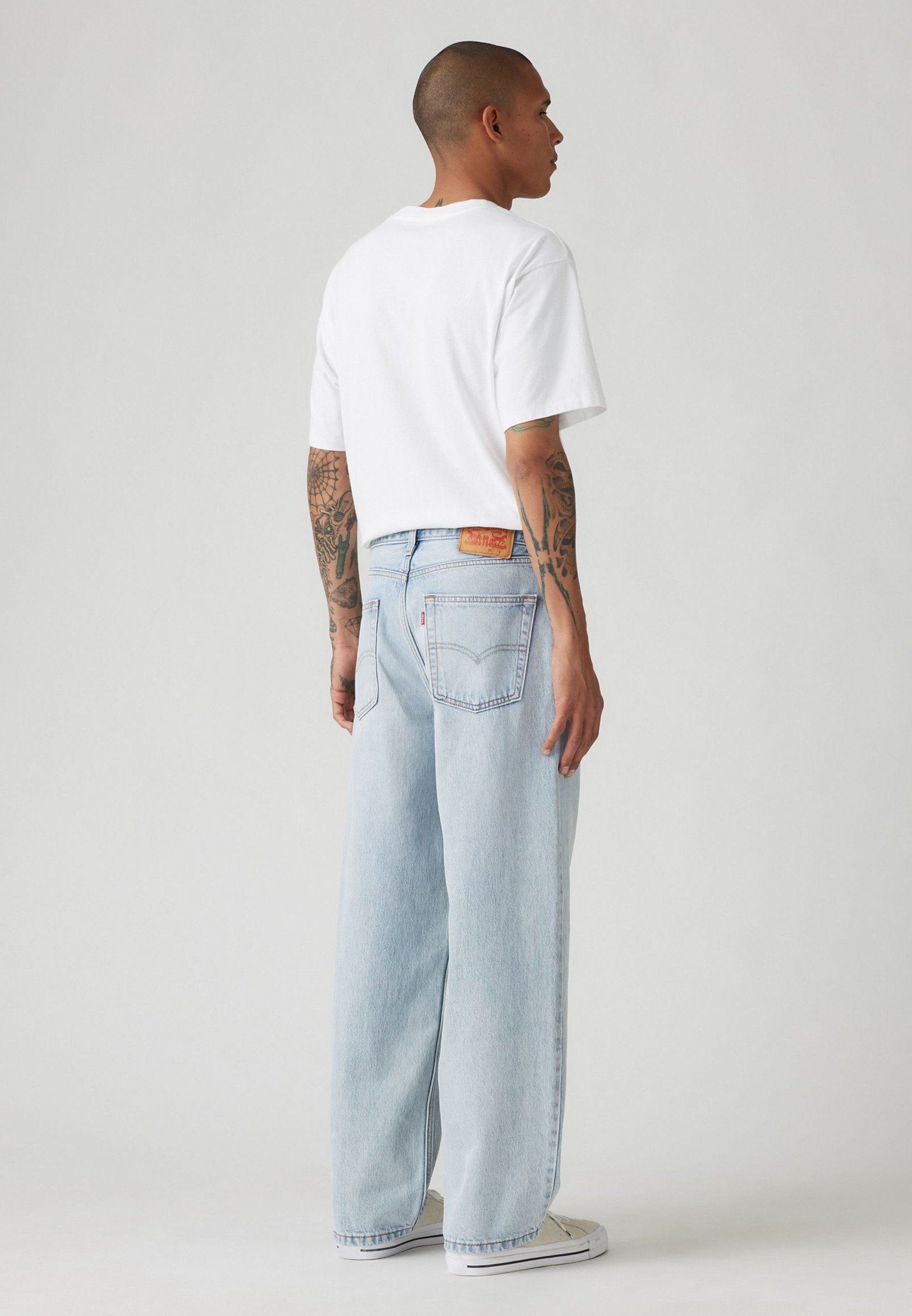 Levi's® 578® BAGGY - Baggy Jeans - bag secured/light-blue denim
