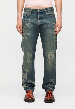 Aries METAL - Baggy Jeans - blue