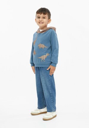 s.Oliver, SWEATSHIRT - Kapuzenpullover - blau