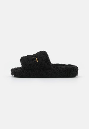 HOMESY - Pantolette flach - black