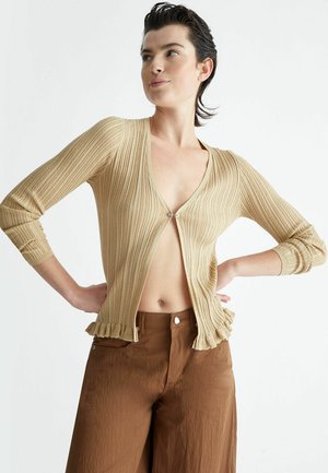 Strickjacke - gold-colour