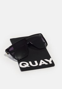 QUAY AUSTRALIA NIGHTFALL OVERSIZED UNISEX - Sunglasses - black/smoke