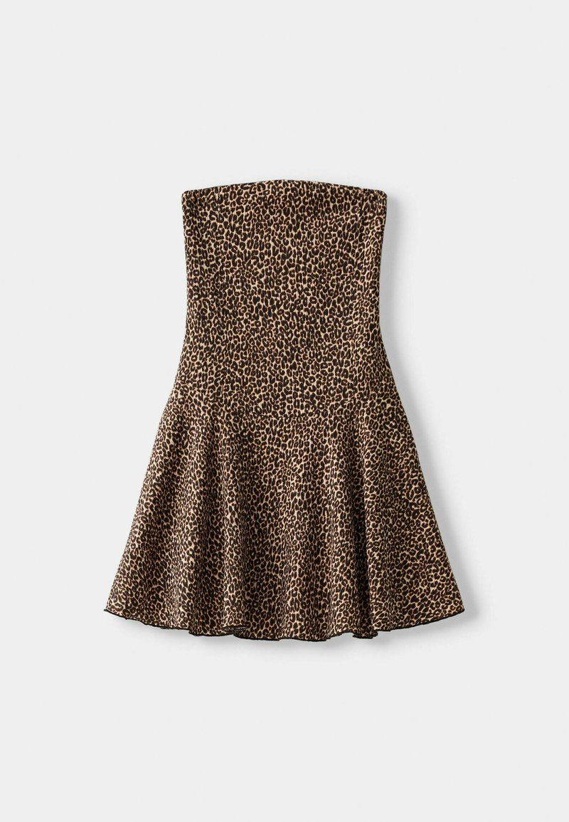 Bershka Jurk taupe