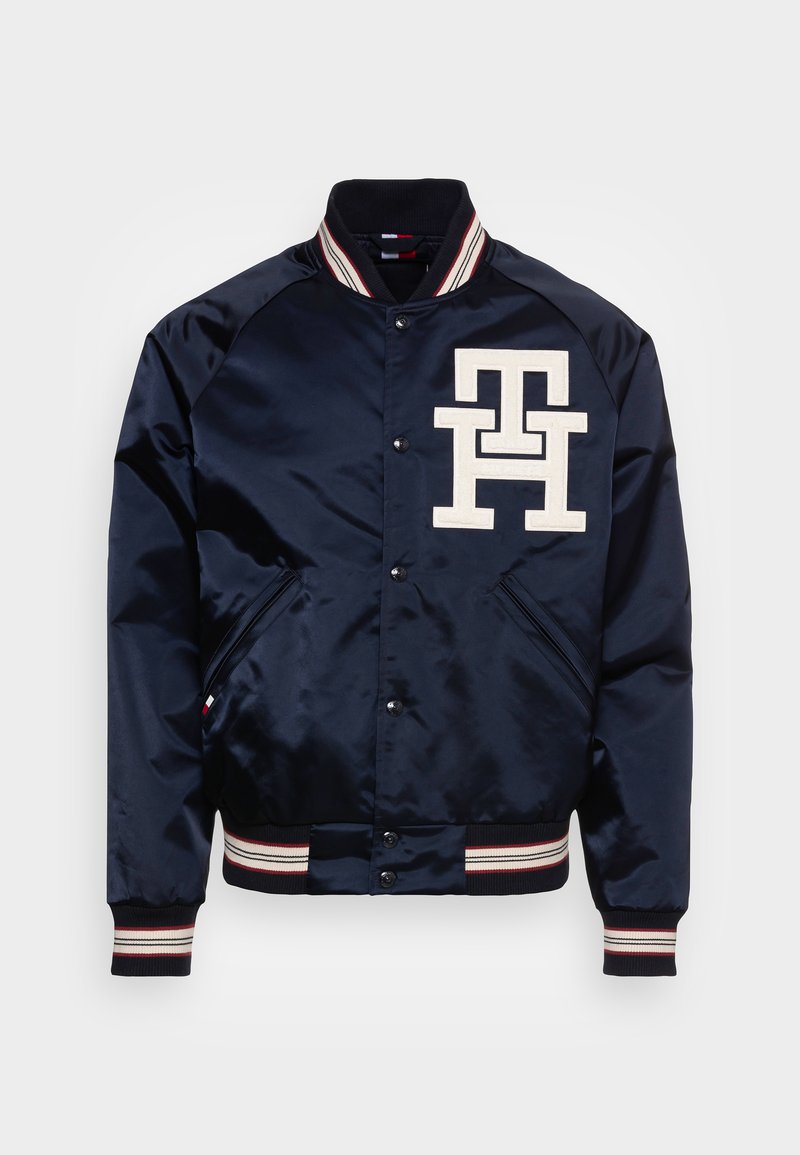 Tommy Hilfiger VARSITY JACKET Bomber Jacket desert sky/dark blue