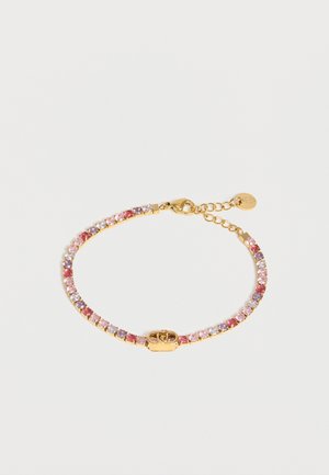 LIU JO, BRACELET - Náramok - gold-coloured/pink