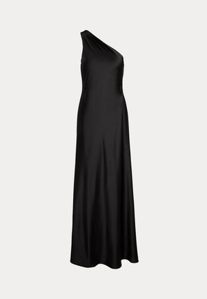 Lauren Ralph Lauren, SATIN CHARMEUSE ONE-SHOULDER GOWN - Ένδυση για ειδικές περιστάσεις - black