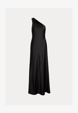 Lauren Ralph Lauren, SATIN CHARMEUSE ONE-SHOULDER GOWN - Robe de cocktail - black