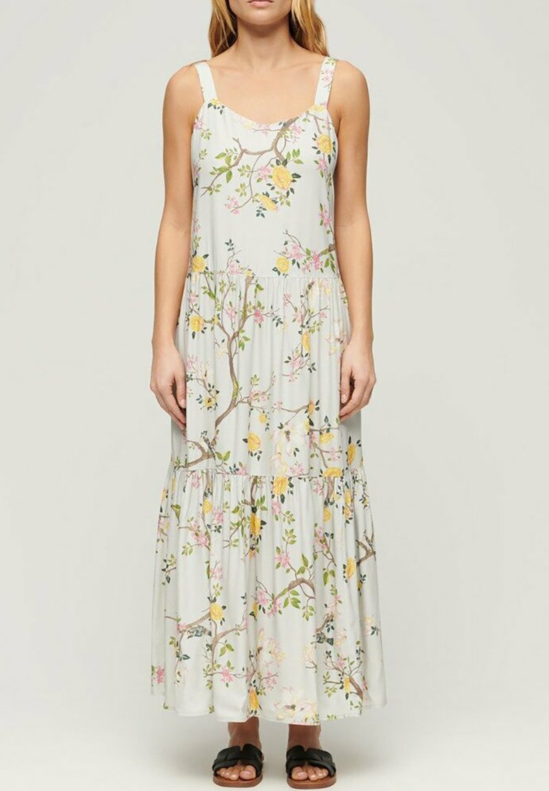 Superdry & Co Maxi-jurk lichtgrijs Superdry & Co Maxi-jurk lichtgrijs