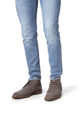 Floris van Bommel ROCKI 01 5 - Botines con cordones - taupe