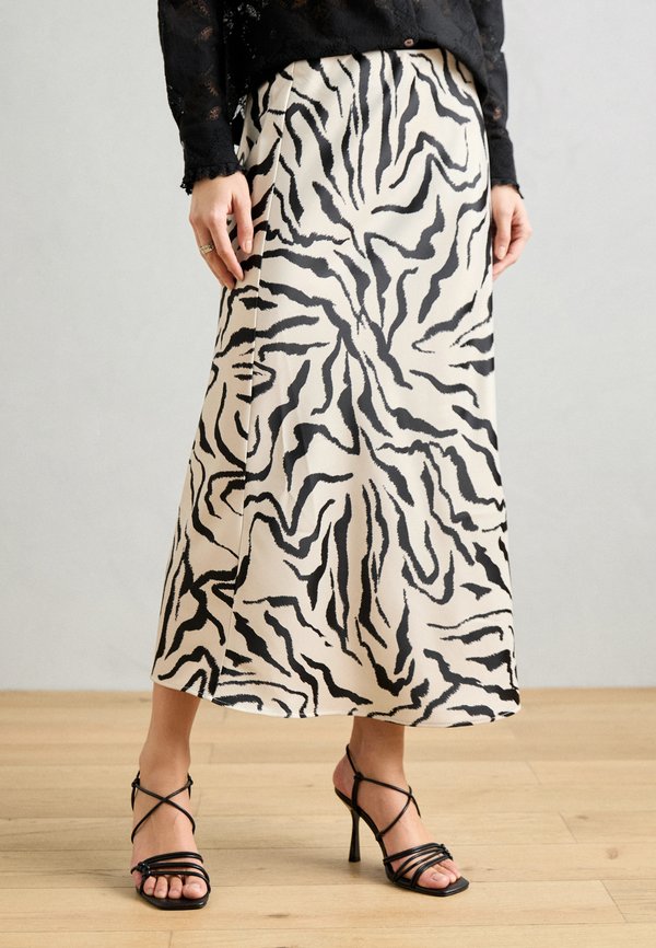 SKIRT MARIA - Maxi skirt - light beige