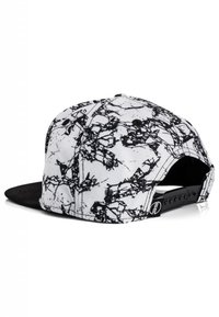 Blackskies FENRIR SNAPBACK  WEISS-MARBLE - Kapa - schwarz, weiß