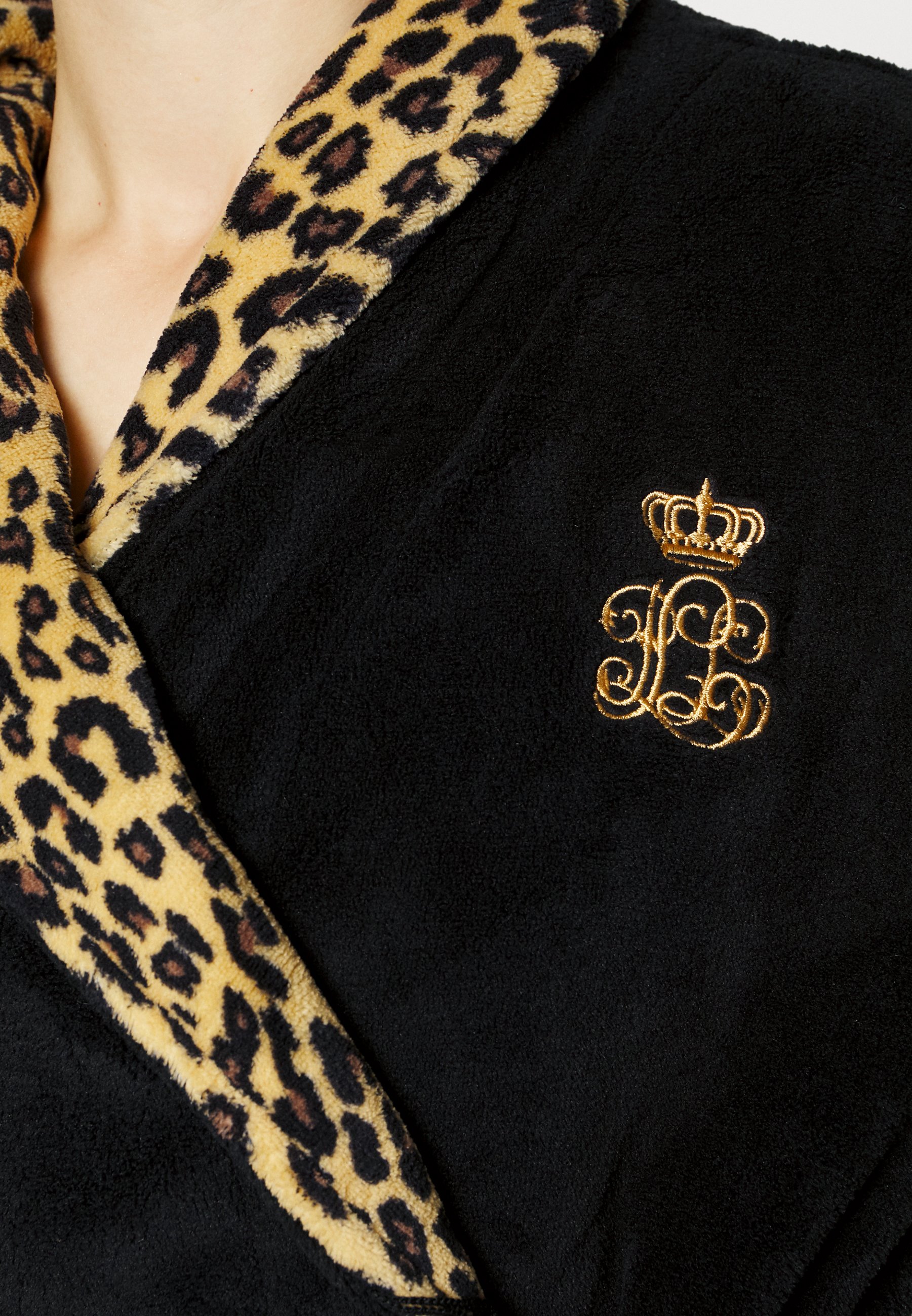 ralph lauren leopard robe
