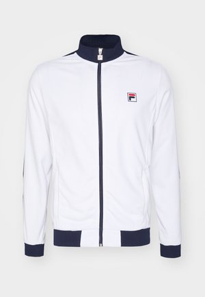 Fila JACKET MANUEL - Træningsjakke - white/navy