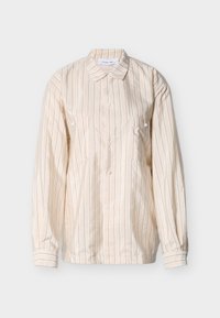 ALBA STRIPE SHIRT UNISEX - Πουκάμισο - nude