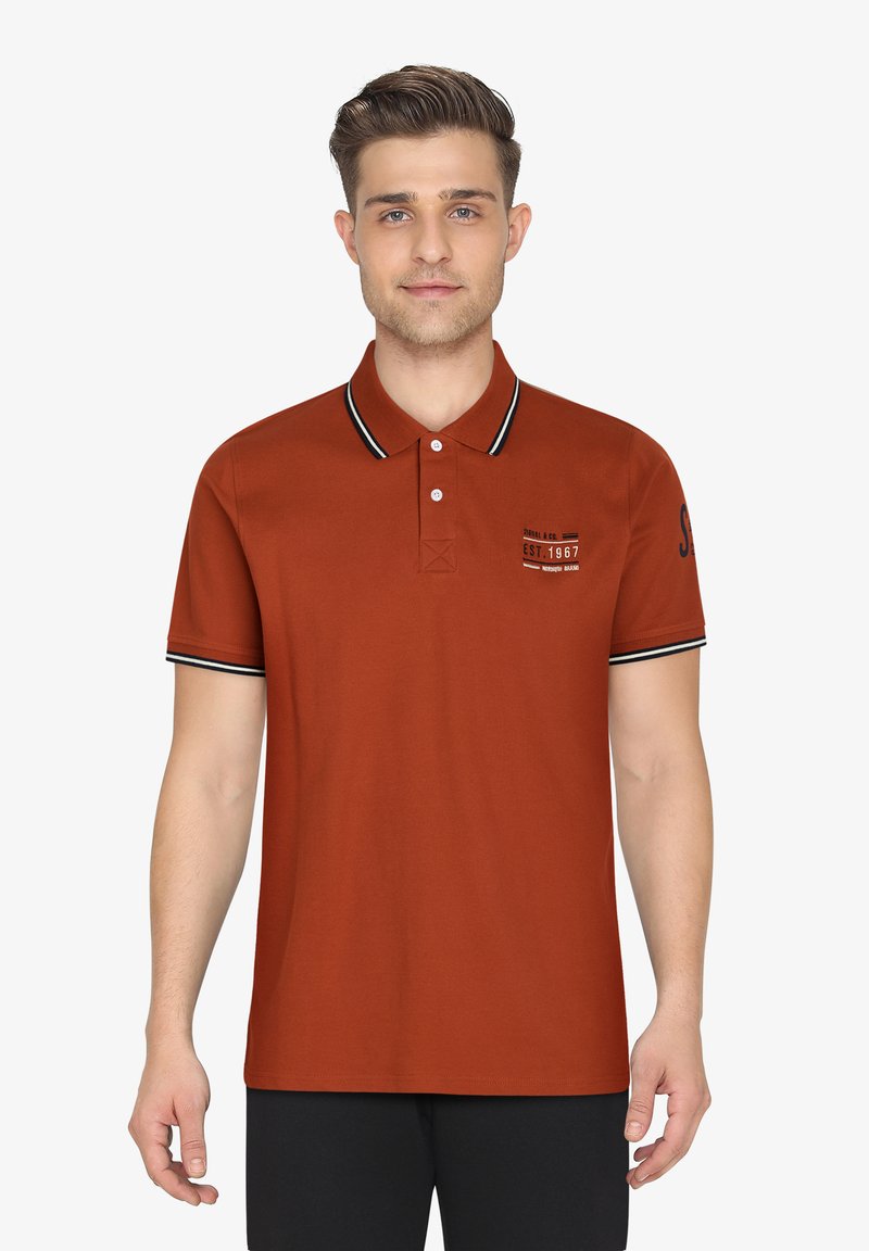 signal-gaston-poloshirts-baked-clay-m-rker-d-zalando-dk