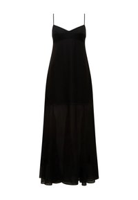 ANNIE SHEER DETAIL MIDI - Maxi ruha - black