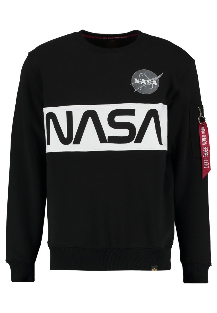 Alpha Industries NASA INLAY Sweater speed redRood Alpha Industries NASA INLAY Sweater speed redRood