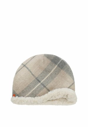 Mayser, KACEY CHECK WENDEMÜTZE - Beanie - hellbeige
